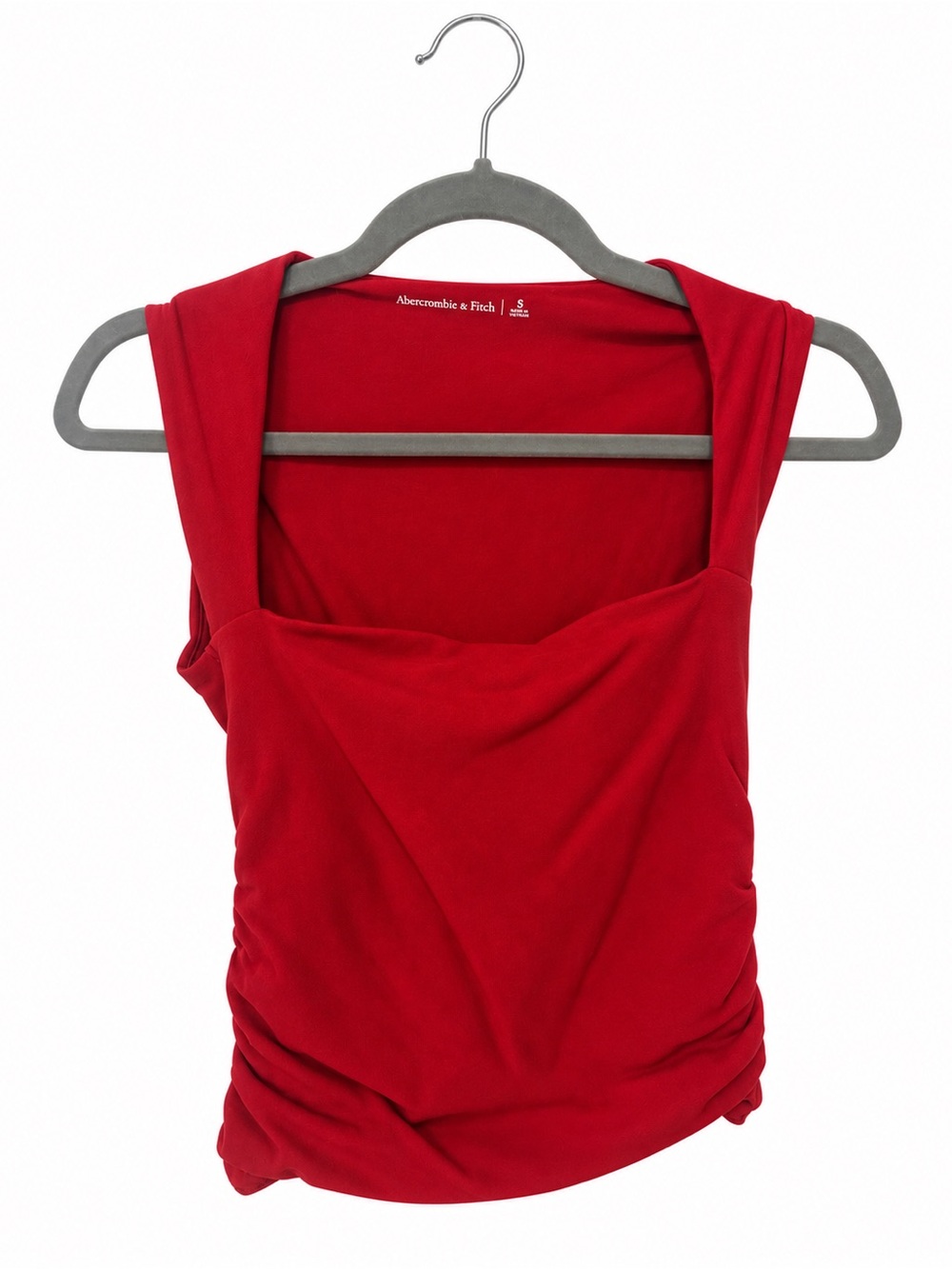 Abercrombie & Fitch Red Square-Neck Tank